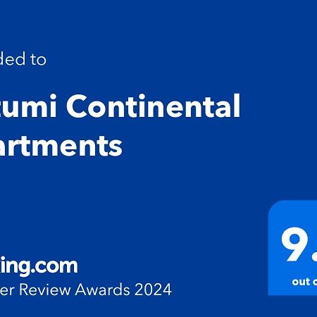 Batumi Continental Apartments Экстерьер фото